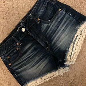 American Eagle jean shorts size 8